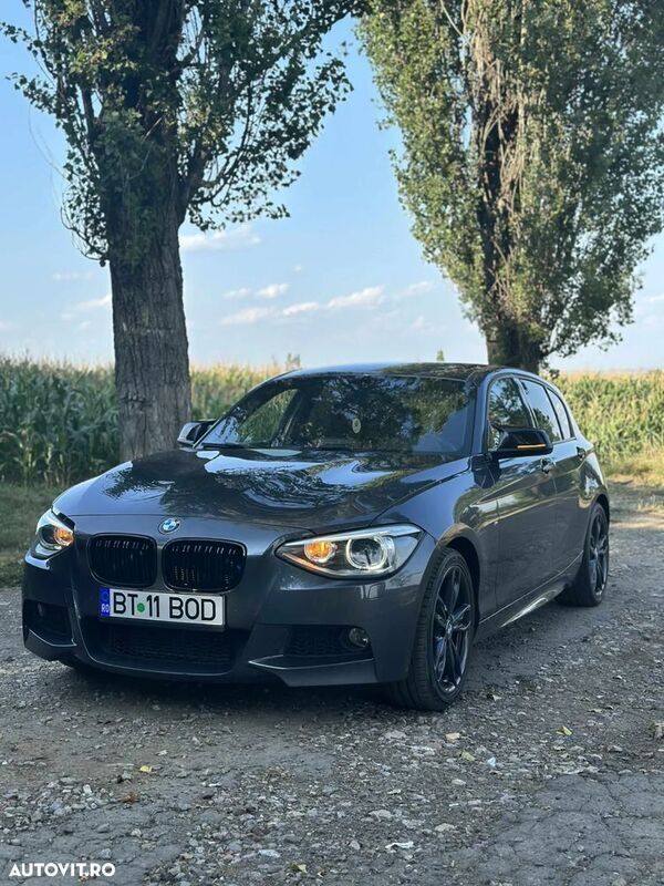 Gri Utilizat 2015 BMW 116 Hatchback | 9.499 EUR - Imagine 1/4
