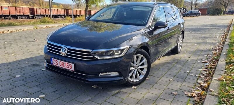 Gri Utilizat 2015 VW Passat Comfortline Break | 10.000 EUR (Super Preț) - Imagine 1/4