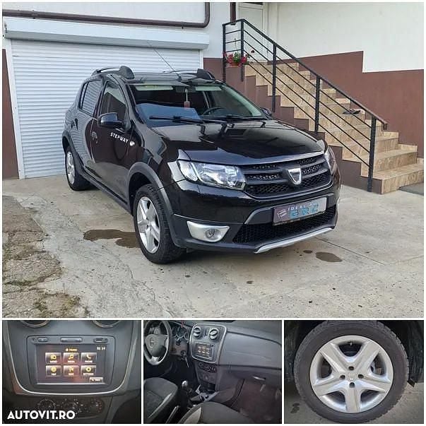 Negru Utilizat 2015 Dacia Sandero Stepway Hatchback | 4.990 EUR (Preț OK) - Imagine 1/4