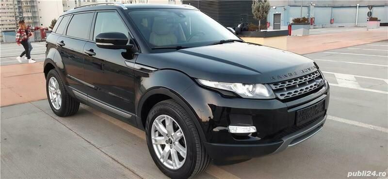 Negru Utilizat 2013 Land Rover Range Rover evoque SUV | 14.550 EUR (Scump) - Imagine 1/4