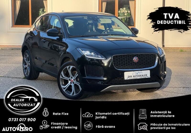 Negru Utilizat 2019 Jaguar E-Pace S SUV | 16.999 EUR (Preț OK) - Imagine 1/4