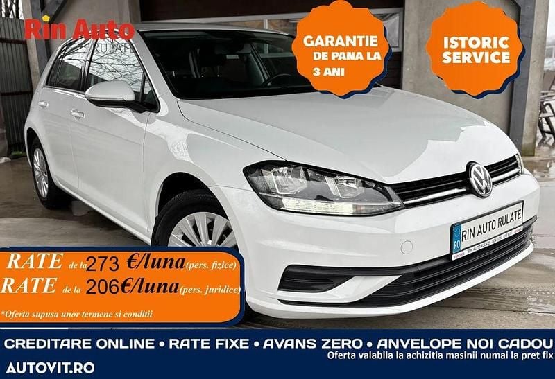 Second-hand VW Golf VII Comfortline 115 CP (84 kW) 2020 Culoarealb Hatchback