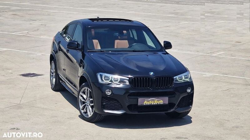 Negru Utilizat 2015 BMW X4 M Sport SUV | 17.900 EUR (Preț bun) - Imagine 1/4