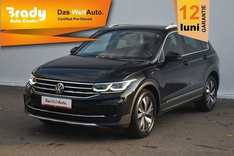Negru Utilizat 2021 VW Tiguan SUV | 31.499 EUR (Scump) - Imagine 1/4