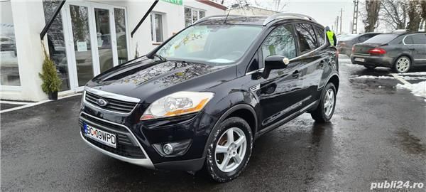 Negru Utilizat 2009 Ford Kuga SUV | 7.999 EUR (Puțin scump) - Imagine 1/4