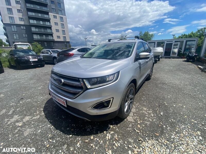 Argint Utilizat 2017 Ford Edge Sport SUV | 19.397 EUR - Imagine 1/4
