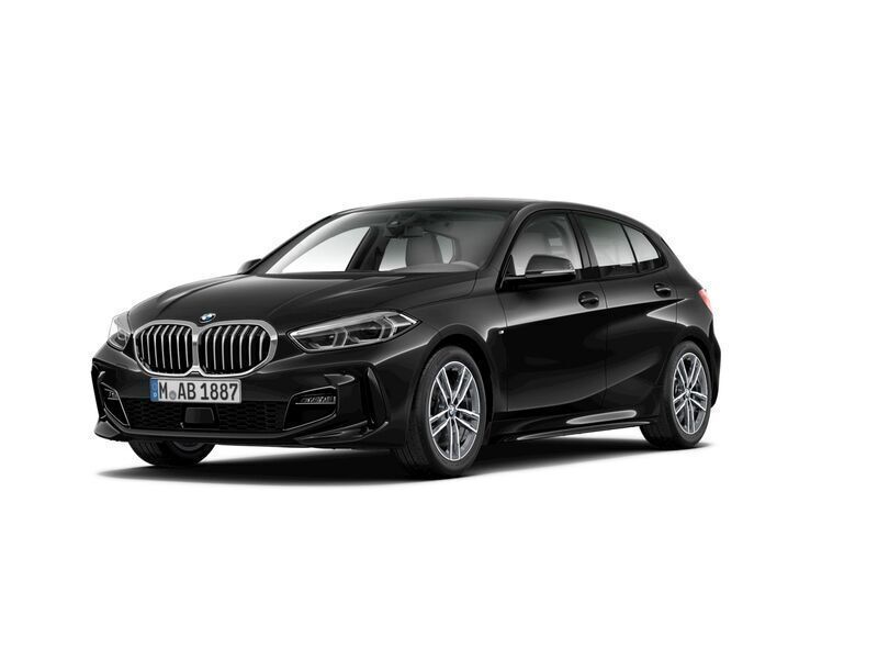 Black sapphire metallic metalizat Utilizat 2022 BMW 118 Comfort Edition Hatchback | 25.799 EUR (Preț OK) - Imagine 1/4