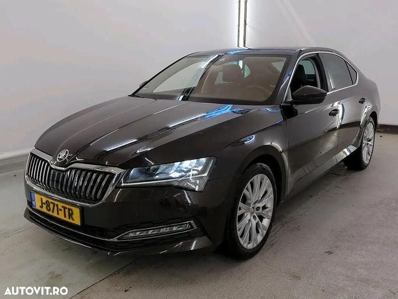 Culoarenegru Utilizat 2021 Skoda Superb Style Berlinǎ | 22.470 EUR (Puțin scump) - Imagine 1/4