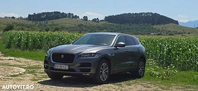 Culoareargint Utilizat 2018 Jaguar F-Pace Prestige SUV | 19.500 EUR - Imagine 1/4