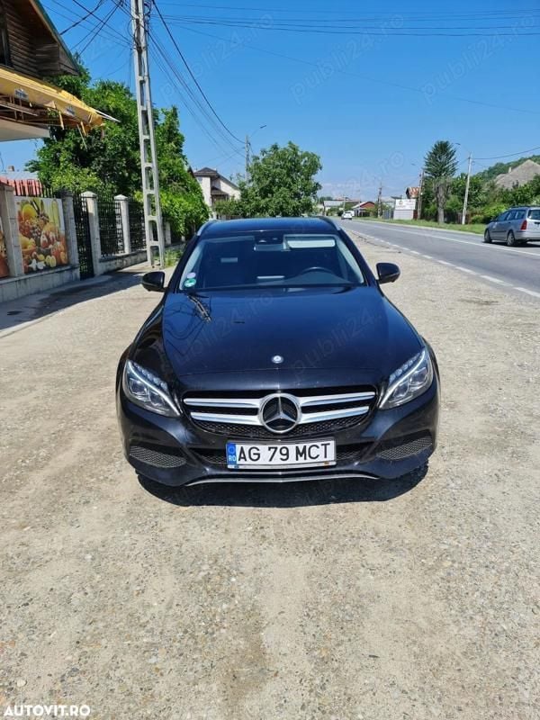 Negru Utilizat 2015 Mercedes C350e Break | 13.500 EUR - Imagine 1/4