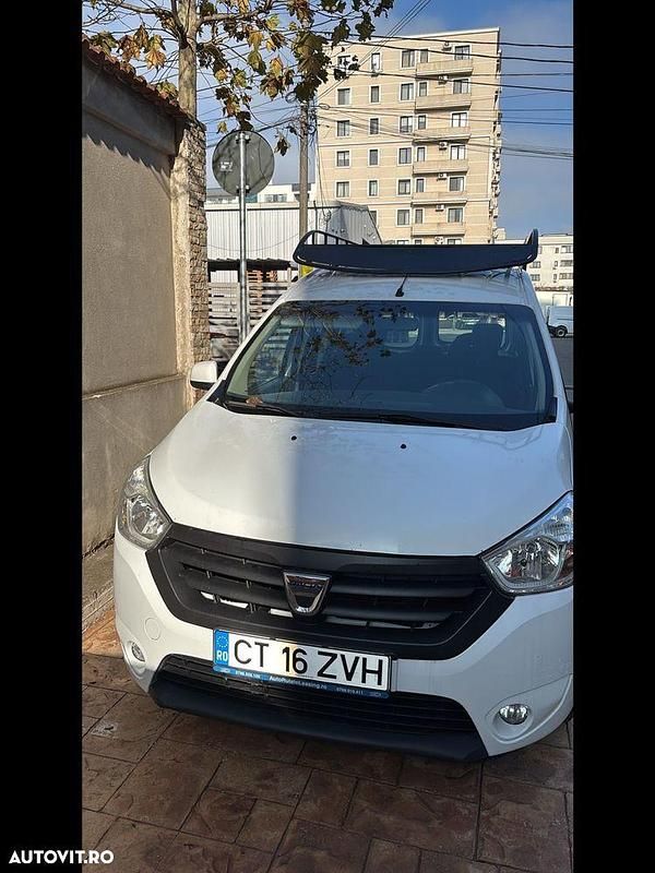Culoarealb Second-hand 2016 Dacia Dokker Lauréate Monovolum | 6.650 EUR (Preț OK) - Imagine 1/4