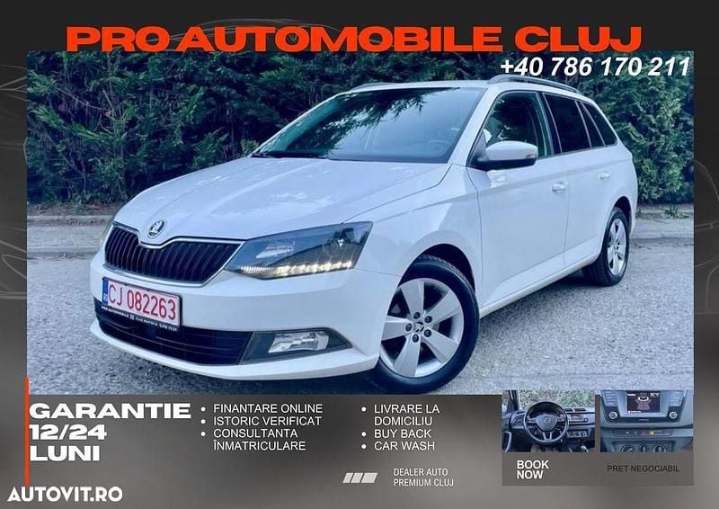 Culoarealb Second-hand 2017 Skoda Fabia Drive Break | 5.990 EUR (Preț bun) - Imagine 1/4