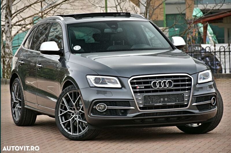 Gri Utilizat 2015 Audi SQ5 SUV | 19.999 EUR - Imagine 1/4