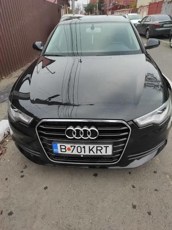 Culoarenegru Utilizat 2014 Audi A6 Comfort Break | 10.250 EUR (Preț bun) - Imagine 1/4