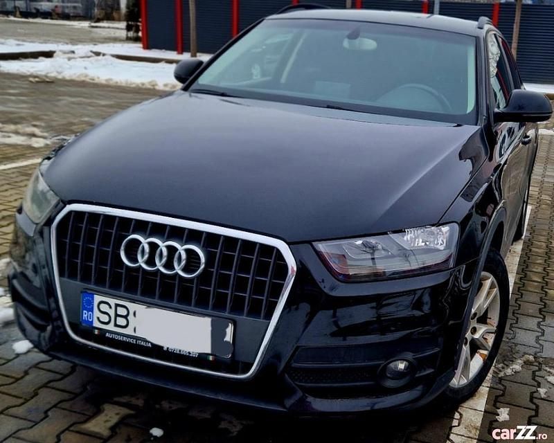Negru Second-hand 2013 Audi Q3 SUV | 9.990 EUR (Preț OK) - Imagine 1/4