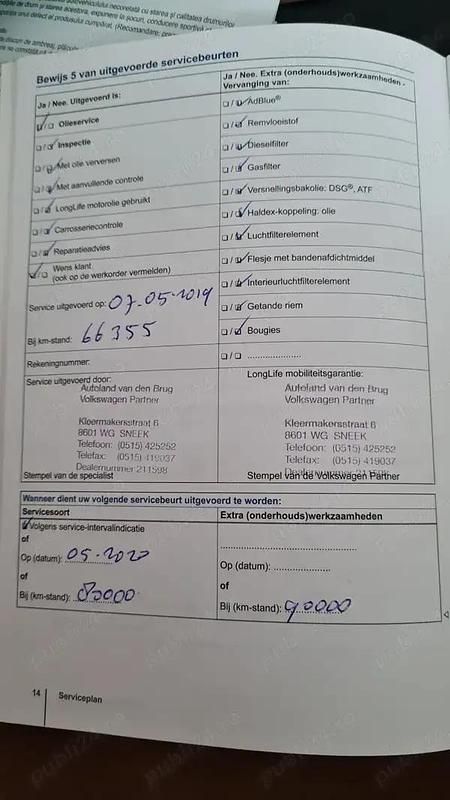 Second-hand VW Golf VII GTE 190 CP (139 kW) 2015 Alb Berlinǎ