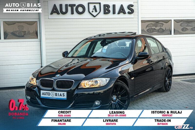 Negru Utilizat 2011 BMW 318 Sport Line Berlinǎ | 8.950 EUR (Scump) - Imagine 1/4