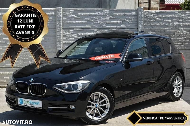 Negru Utilizat 2013 BMW 120 Sport Line Hatchback | 10.780 EUR - Imagine 1/4