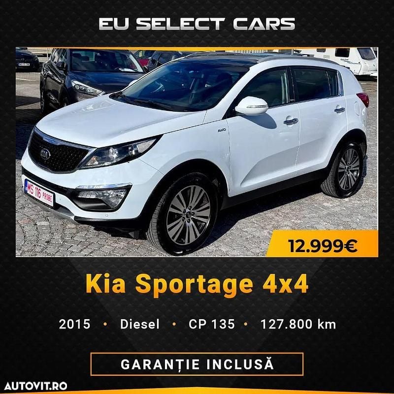 Culoarealb Utilizat 2015 Kia Sportage SUV | 12.999 EUR (Preț bun) - Imagine 1/4