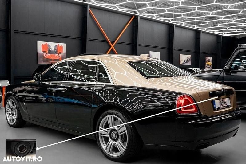 Second-hand Rolls Royce Ghost 612 CP (450 kW) 2017 Culoarenegru Berlinǎ
