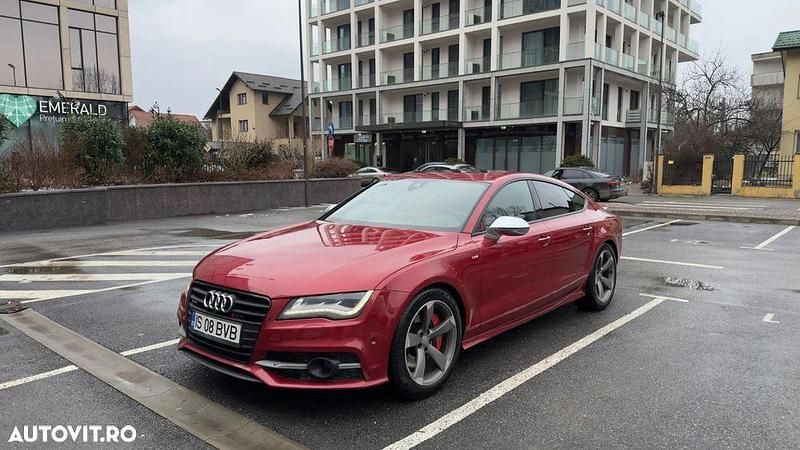Second-hand Audi A7 313 CP (230 kW) 2013 Culoarerosu Hatchback