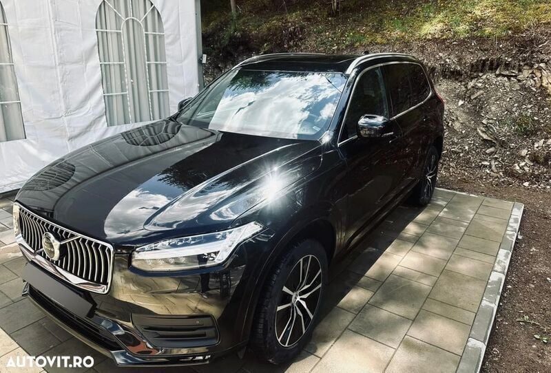 Negru Utilizat 2020 Volvo XC90 Momentum SUV | 34.500 EUR (Super Preț) - Imagine 1/4