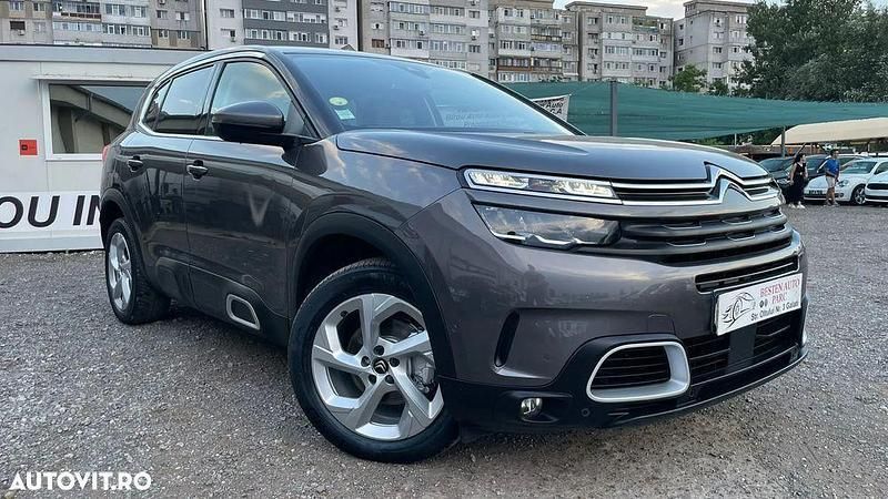 Gri Utilizat 2022 Citroën C5 Aircross SUV | 16.700 EUR (Preț bun) - Imagine 1/4