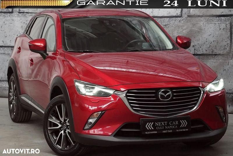 Culoarerosu Utilizat 2018 Mazda CX-3 SUV | 18.950 EUR (Preț OK) - Imagine 1/4