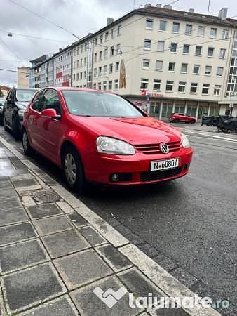 Roșu Utilizat 2008 VW Golf V United Berlinǎ | 3.599 EUR (Preț OK) - Imagine 1/4