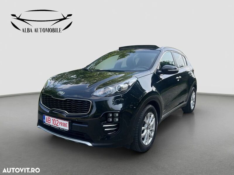 Negru Utilizat 2016 Kia Sportage GT-Line SUV | 16.990 EUR (Preț bun) - Imagine 1/4