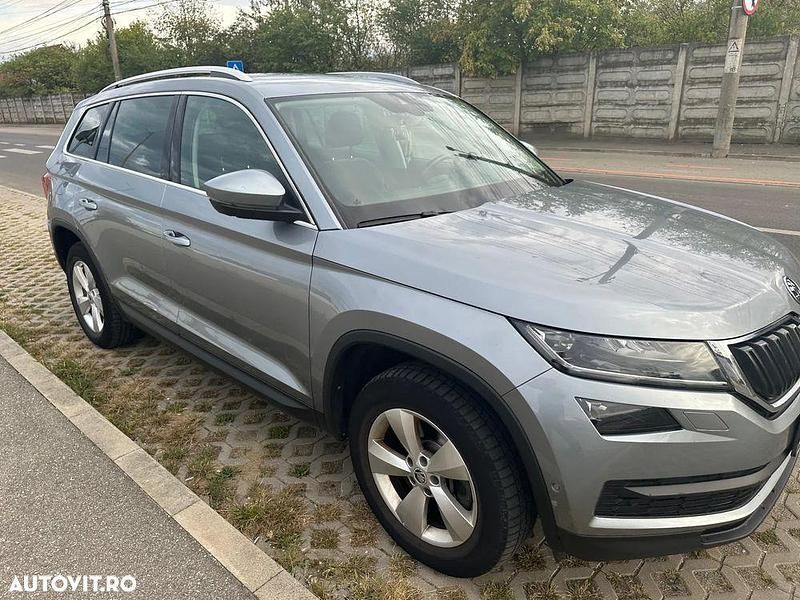 Second-hand Skoda Kodiaq Style 190 CP (139 kW) 2017 Culoareargint SUV