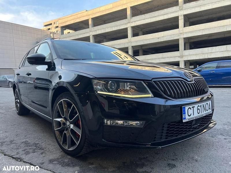 Second-hand Skoda Octavia RS 184 CP (135 kW) 2014 Culoarenegru Hatchback