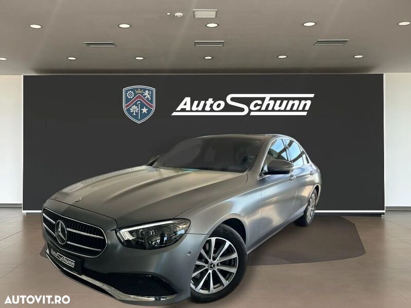 Gri Utilizat 2020 Mercedes E220 Avantgarde Berlinǎ | 41.043 EUR - Imagine 1/4