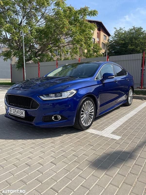 Culoarealbastru Utilizat 2017 Ford Mondeo ST-Line Berlinǎ | 10.750 EUR (Scump) - Imagine 1/4