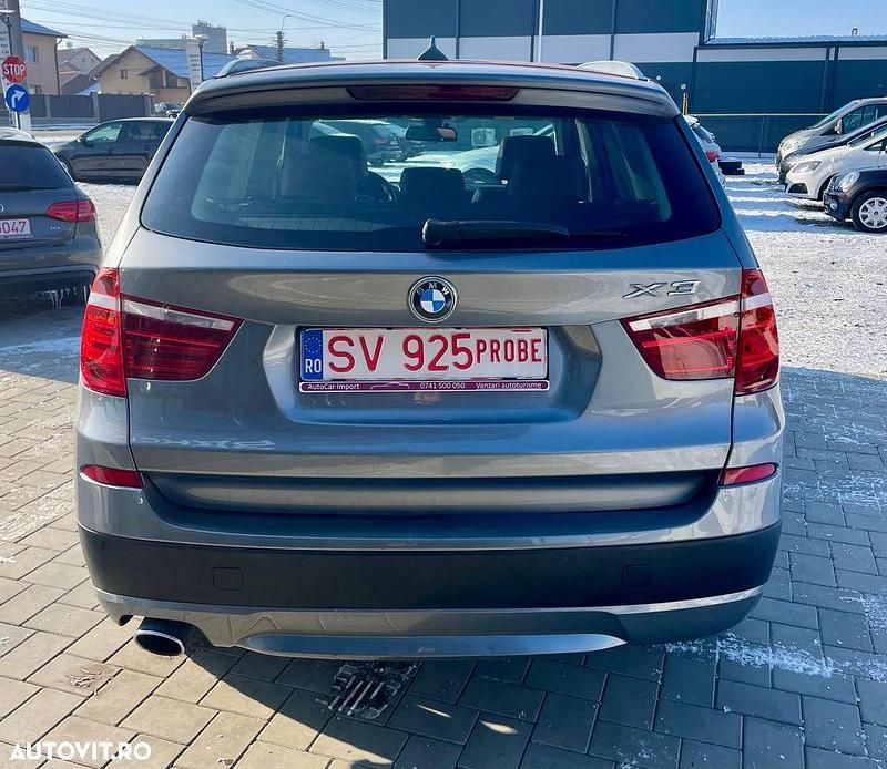 Second-hand BMW X3 Sport Line 150 CP (110 kW) 2013 Culoaregri SUV