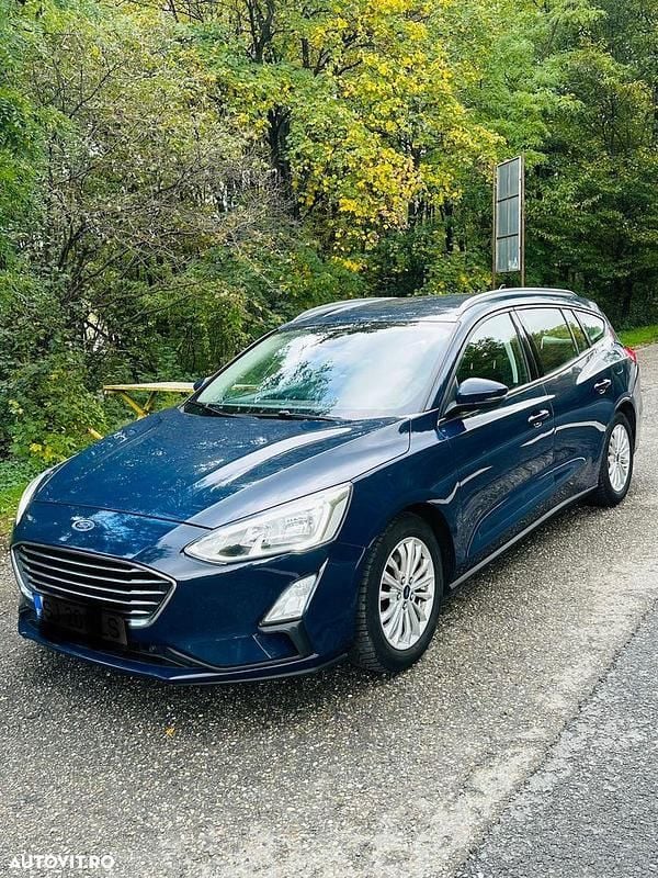 Culoarealbastru Utilizat 2018 Ford Focus Break | 8.000 EUR (Preț OK) - Imagine 1/4