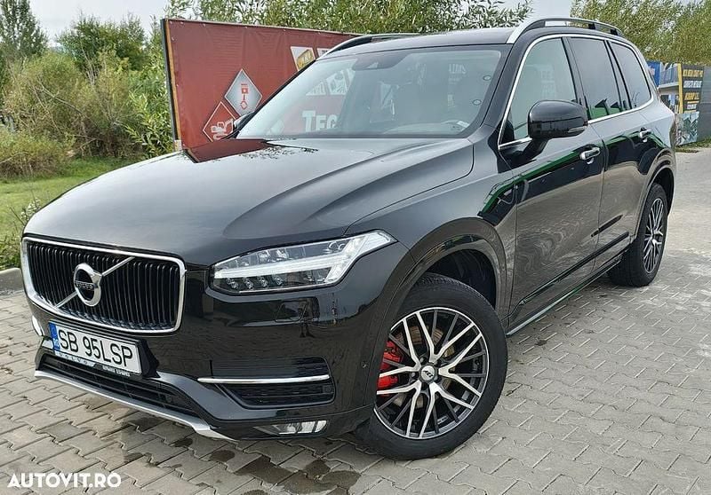 Culoarenegru Utilizat 2018 Volvo XC90 Momentum SUV | 24.000 EUR (Super Preț) - Imagine 1/4