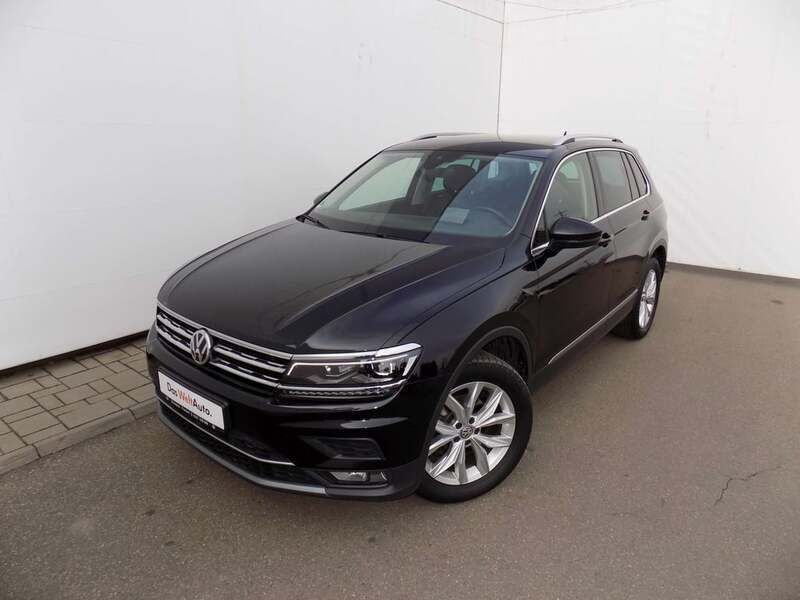 Second-hand VW Tiguan Highline 150 CP (110 kW) 2020 Negru  metalic  perleffect SUV