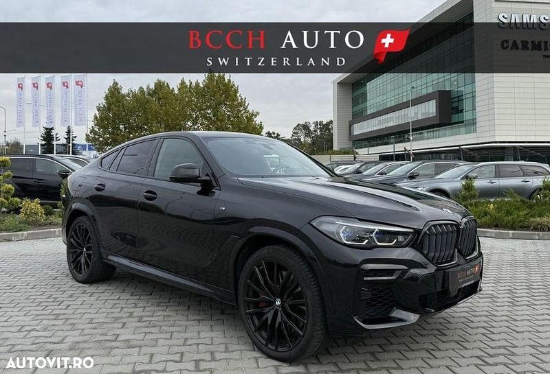 Culoarenegru Utilizat 2021 BMW X6 M SUV | 74.500 EUR (Preț OK) - Imagine 1/4