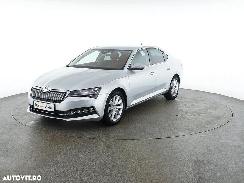 Argint Utilizat 2021 Skoda Superb Style Berlinǎ | 27.450 EUR (Preț OK) - Imagine 1/4