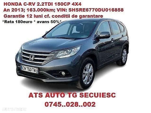 Gri Utilizat 2013 Honda CR-V Elegance SUV | 10.550 EUR (Preț OK) - Imagine 1/4