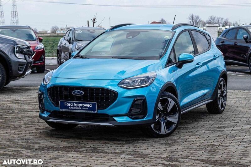 Albastru Utilizat 2022 Ford Fiesta Active Hatchback | 17.250 EUR - Imagine 1/4