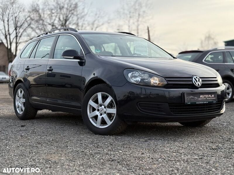 Negru Utilizat 2011 VW Golf VI Comfortline Break | 3.999 EUR (Preț OK) - Imagine 1/4