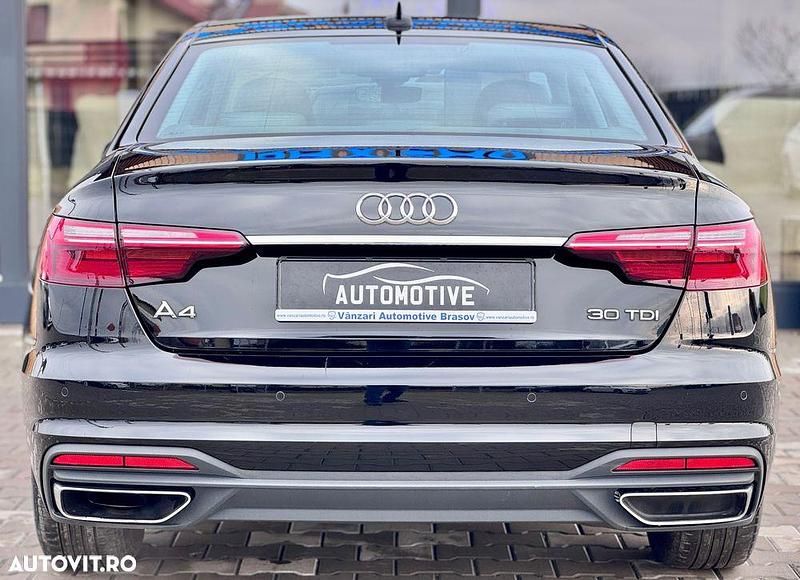 Second-hand Audi A4 Design 136 CP (100 kW) 2020 Culoarenegru Berlinǎ