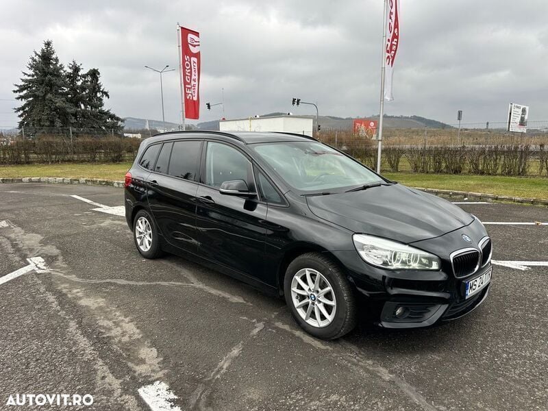 Negru Utilizat 2017 BMW 216 Gran Tourer Advantage Monovolum | 8.690 EUR - Imagine 1/4