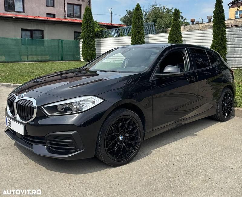 Negru Utilizat 2019 BMW 116 Advantage Hatchback | 13.700 EUR (Preț OK) - Imagine 1/4