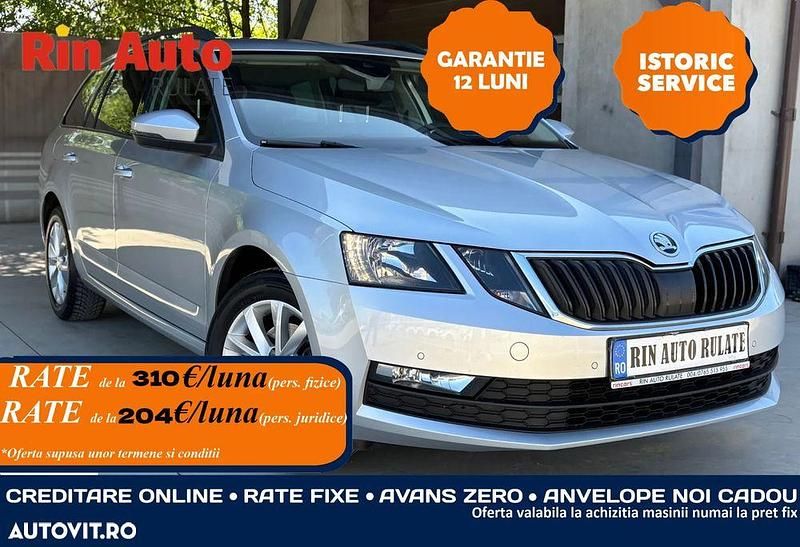 Second-hand Skoda Octavia Ambition 150 CP (110 kW) 2019 Culoareargint Break