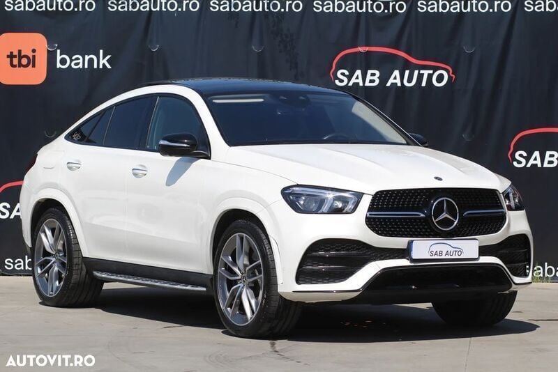 Alb Utilizat 2022 Mercedes GLE350 Coupe | 73.428 EUR (Preț OK) - Imagine 1/4