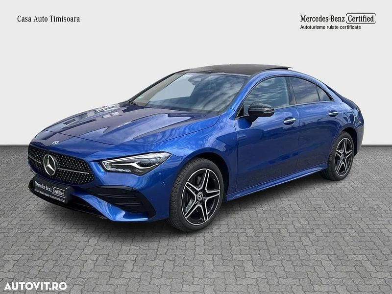 Albastru Utilizat 2024 Mercedes CLA250e Berlinǎ | 49.005 EUR (Scump) - Imagine 1/4