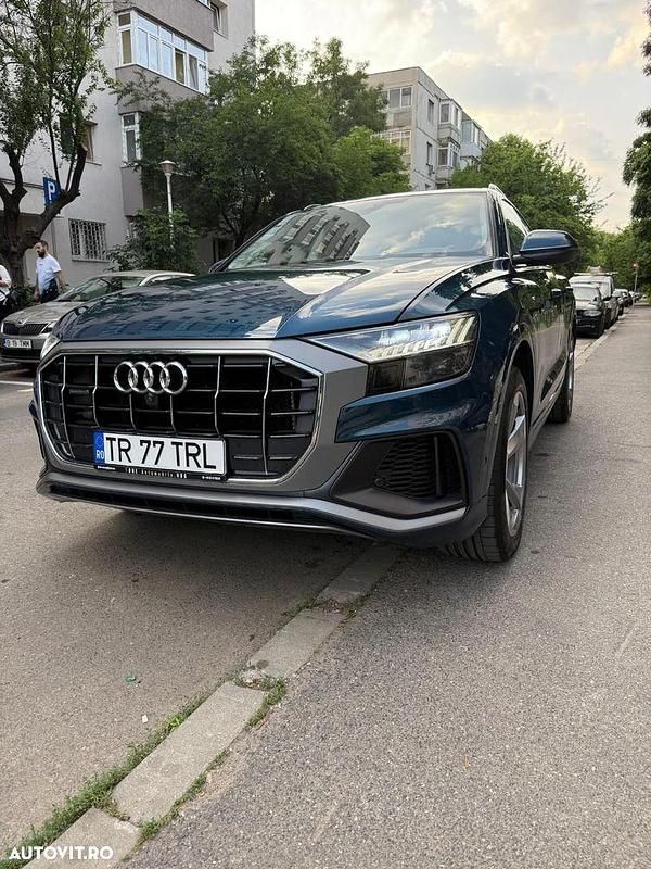 Albastru Utilizat 2019 Audi Q8 SUV | 43.250 EUR (Preț OK) - Imagine 1/4